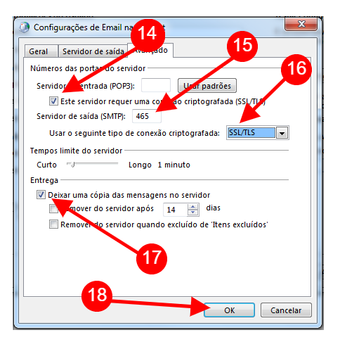 Instalar meu e-mail no Outlook